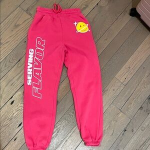 Poppi x Target sweatpants XS